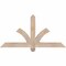 Ekena Millwork Redmond Smooth Timber Gable Bracket, Douglas Fir, 48"W x 24"H x 3 1/2"D x 3 1/2"F, 12/12 Pitch GBW048X24X0404RED00SDF - alternate 1